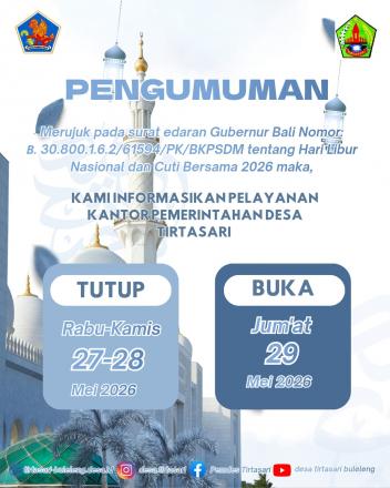 LIBUR NASIONAL DAN CUTI BERSAMA IDUL ADHA